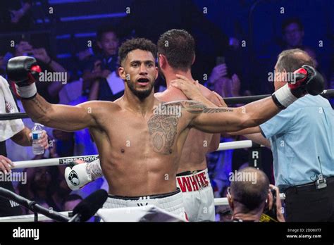 Tony Yoka Of France Won Against Dave Allen Of Uk During The