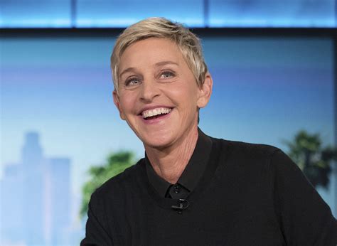 Ellen Degeneres Debuted A Sleek New Hairstyle