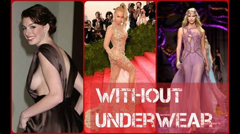 Top 10 Celebrities Who Don’t Wear Underwear Celebrities World Youtube