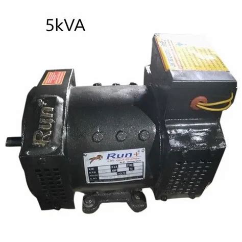 Three Phase 1500 Rpm 5kva Ac Alternator Voltage 230 436v At Rs 17000