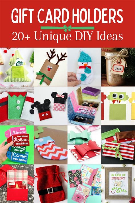 Diy Christmas T Card Holders Youll Love To Give Diy Candy
