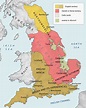 Map Of Viking Settlements In England | secretmuseum