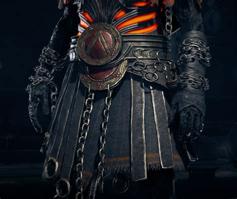 The Charred Skin On The Underworld Set Mixed With The Warrior S