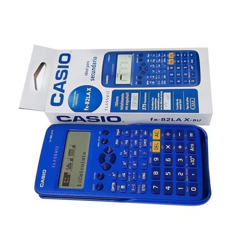 Calculadora Cientifica Casio Fx Lax Classwiz Azul De Funciones