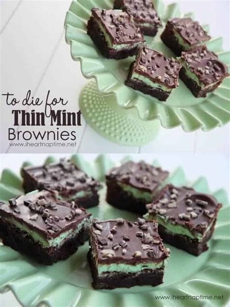 To Die For Thin Mint Brownies