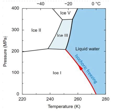 Phase Change Diagram For Water Under Isochronous Conditions Download