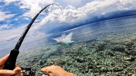 Light Tackle Fishing In The Tropics Of Indonesia Youtube