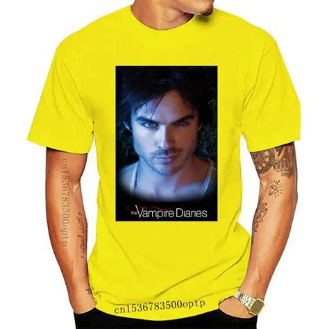 Men T Shirt The Vampire Diaries Fashion Summer Black Tops 3xl T Shirt