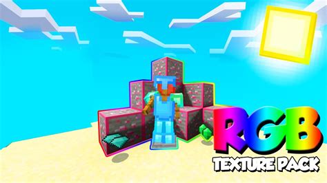 Texture Pack Rgb Mcpe Smooth Banget Coy Youtube