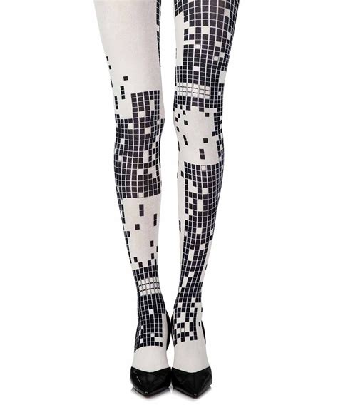 2023 S Best Patterned Tights To Wear With Your Favorite Winter Coat Patterned Tights Tights