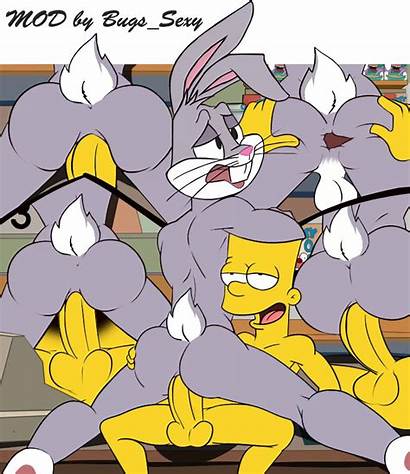 Bart Simpson Anal E621 Bunny Bugs Looney