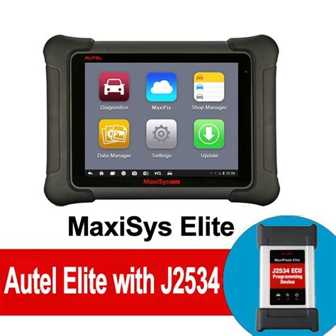 100 Original Autel Maxisys Elite With J2534 Ecu Preprogramming Box