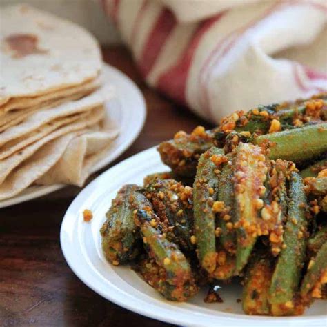 Indian Spiced Stuffed Okra Ministry Of Curry