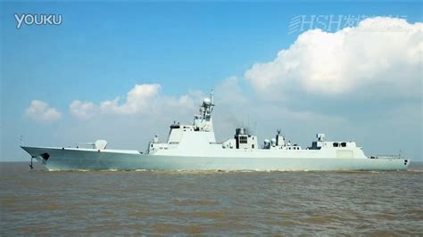 中国最新型052d驱逐舰海上航行画面曝光1军事图库光明网 搜狐滚动