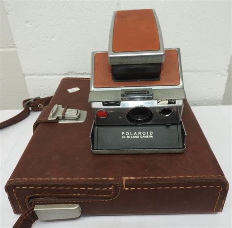 Lot Vintage Polaroid Sx 70 Land Camera