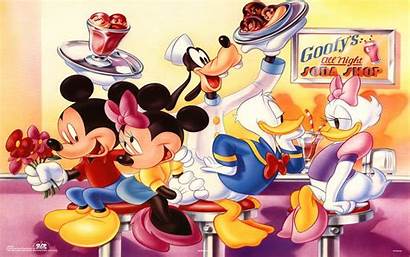 Disney Friends Desktop Mickey Mouse Poster Goofy