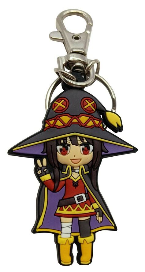 Konosuba Megumin Isekai Quartet Style Keychain