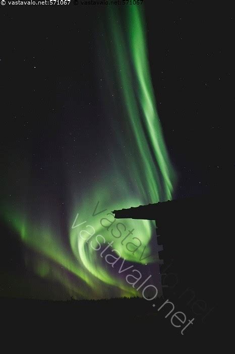 Kuva Revontulet Aurora Borealis Revontulet Revontuli Vihreät Tähdet