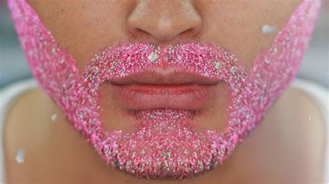 How To Glitter Beard Makeup Tutorial Alex Faction