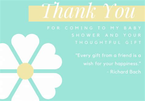 100 Best Baby Shower Thank You Wording Examples