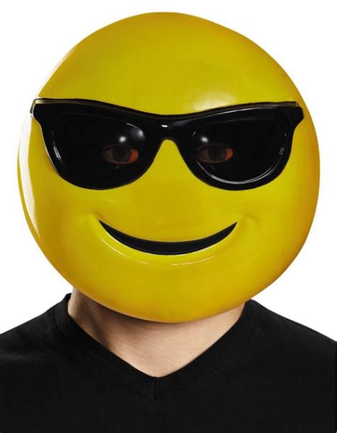 Emoji Masks Choose Your Mask Smile Wink Emoticon Phone Costume Adult