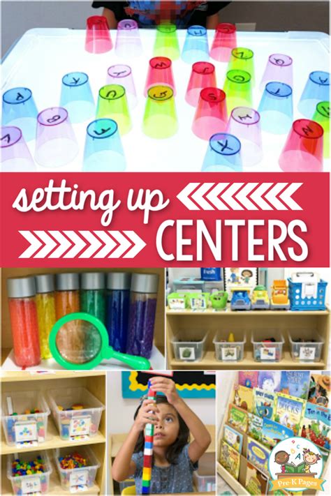 Preschool And Pre K Learning Centers And Classroom Layout Ideas