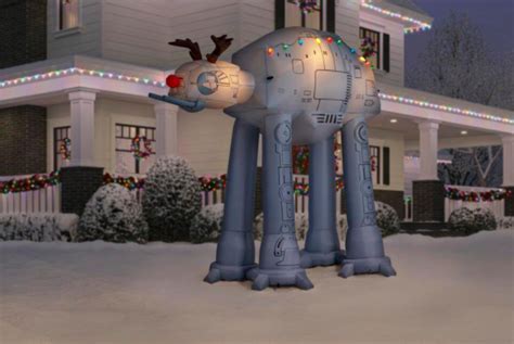 Light Up Your Yard This Christmas With Giant Star Wars Inflatables