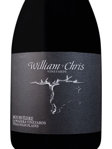 2019 William Chris Vineyards La Pradera Vineyards Mourvèdre Vivino Us