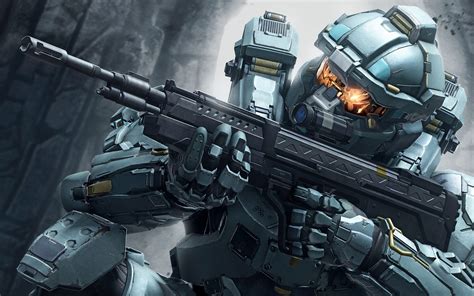 Wallpaper Id 129599 Video Games Halo Futuristic Armor Assault