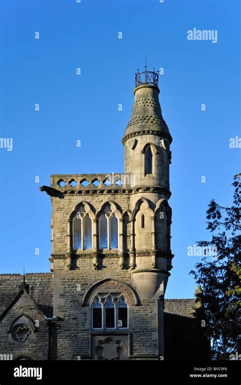 Gothic Tower And Spire The Priory Rayrigg Road Windermere Lake
