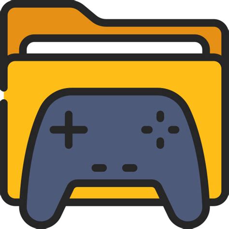 Game Folder Free Files And Folders Icons