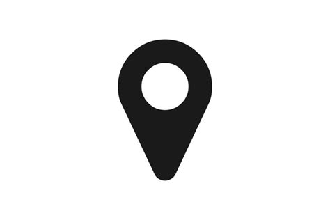 Map Pointer Vector Icon Gps Location Symbol In Flat Style