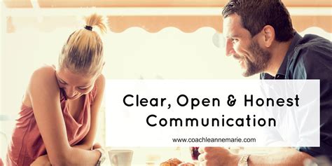 Clear Open And Honest Communication Coach Leanne Marie