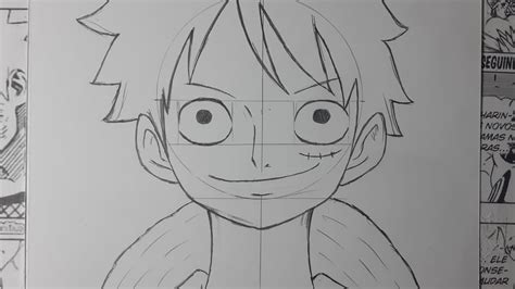 Como Desenhar O Luffy One Piece Passo A Passo Youtube