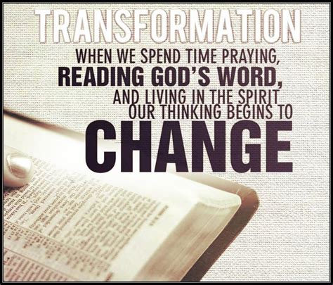 Transformation When We Pray And Read Gods Word Facebook