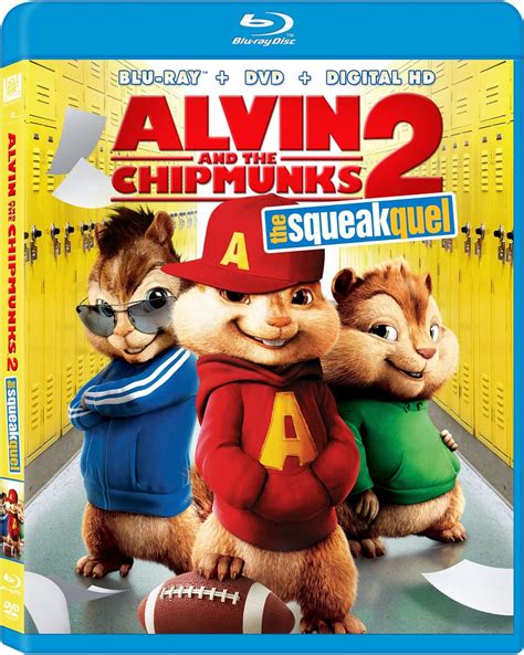 Alvin And The Chipmunks The Squeakquel Blu Ray Import Amazonca Dvd
