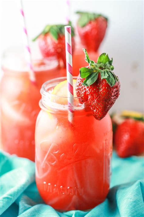 Strawberry Lemonade Recipe In Mason Jars Fresh Tastes Pbs Food