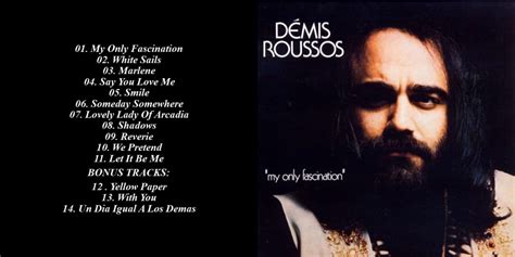 Demis Roussos My Only Fascination Expanded Edition 1974 Cd