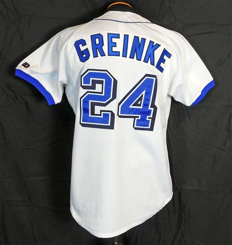 Lot Detail Zack Greinke Wilmington Blue Rocks Game Used And Signed Minor League Jersey Jsa