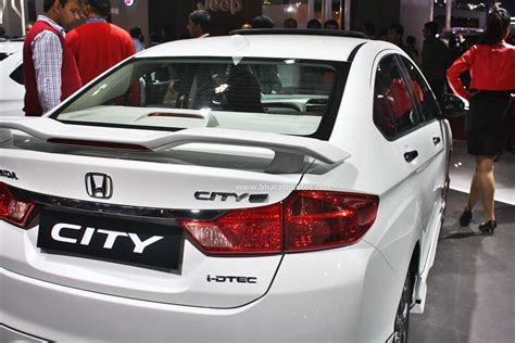 Honda City Kitted Up Model With Black Interior At 2016 Auto Expo