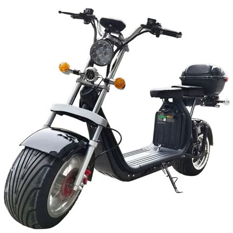 Electric Harleys Motorcycle Citycoco Fat Tire E Scooter W A Km