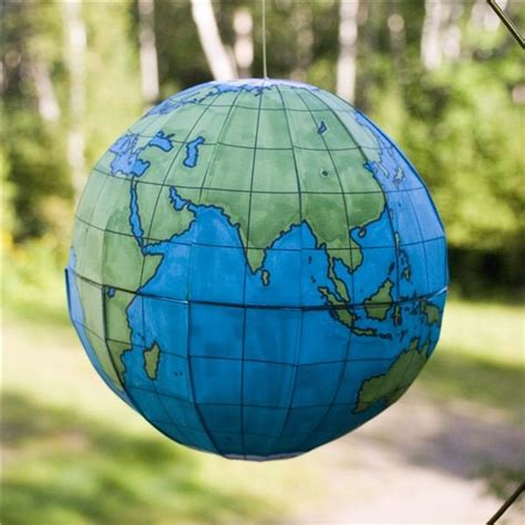 How To Make A Homemade Globe Using Print And Assemble Capability