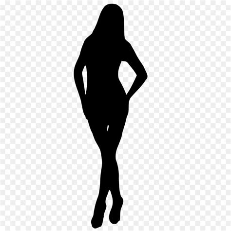Curvy Woman Silhouette Drawing Silhouette Curvy Digital Girl