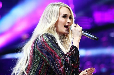 Carrie Underwood Performs Drinking Alone At Acm Presents Our