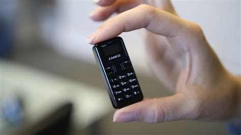 The Worlds Smallest Phone Introducing The Zanco Tiny T1