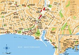 Mappa di Nizza - Cartina di Nizza