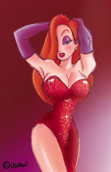 Shes A Cartoon But We All Want That Jessica Rabbit Body Jessica