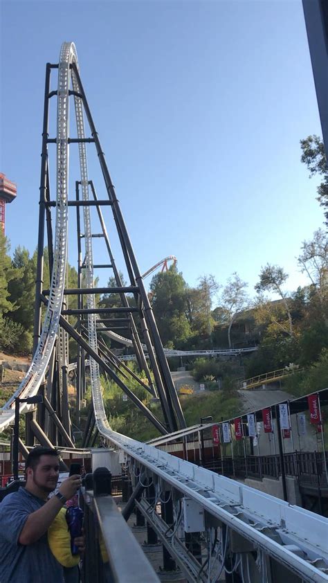 Full Throttle Launch At Six Flags Magic Mountain Rrollercoasters