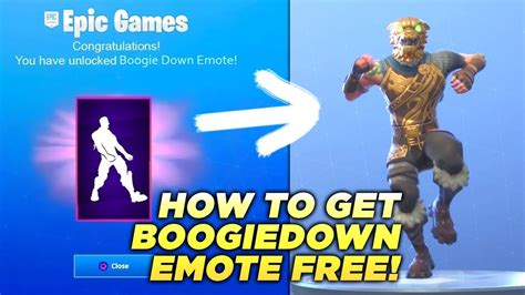 Protect your account by enabling 2fa. How To Get The BOOGIE DOWN Emote for FREE in FORTNITE ...