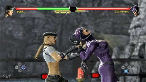 Sonya Vs Catwoman Mortal Kombat Vs Dc Universe 4k Youtube